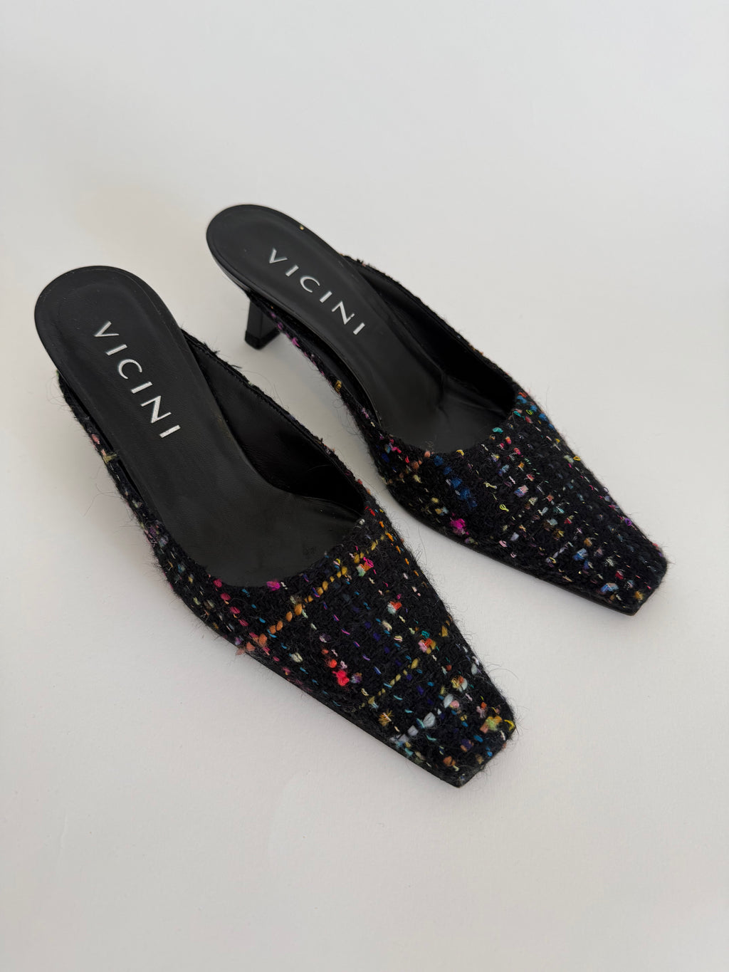 Mules tweed 90s