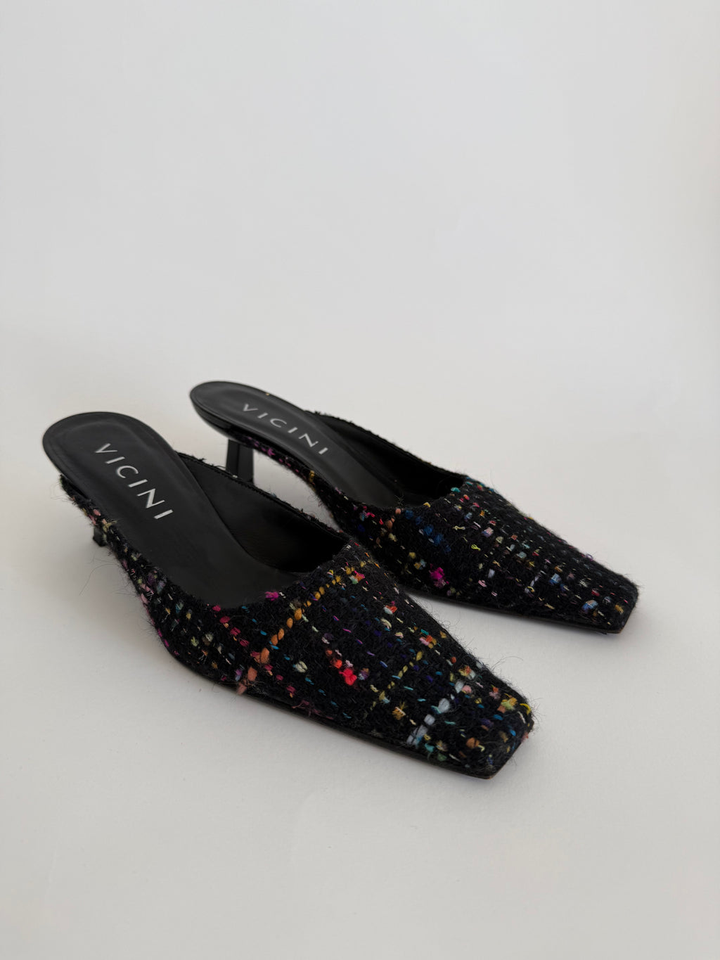 Mules tweed 90s