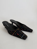 Mules tweed 90s