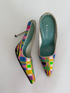 Vintage sequins 90s mules