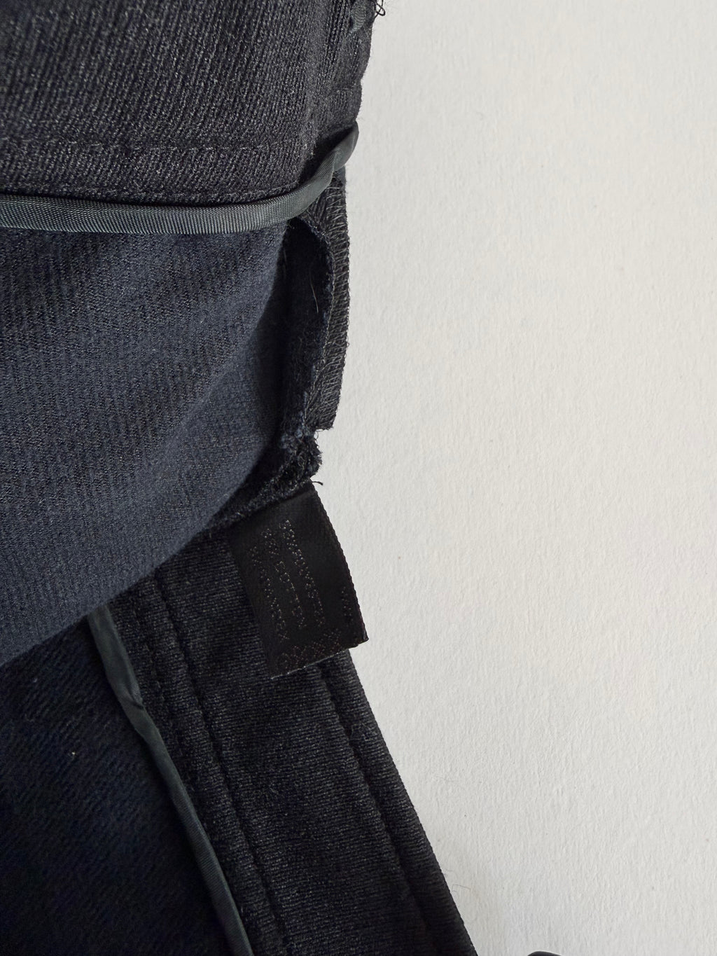 Prada early 2000s hot pants black shorts