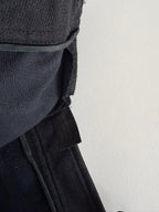 Prada early 2000s hot pants black shorts