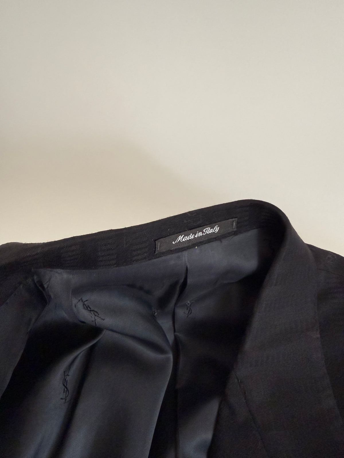 Rare Yves Saint Laurent black blazer jacket 90s