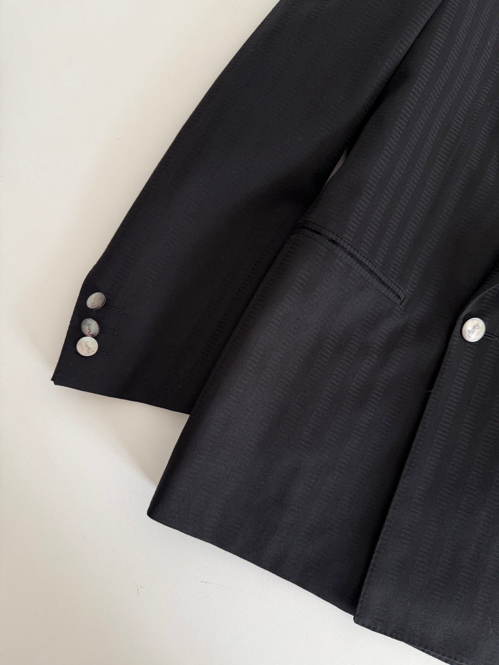 Rare Yves Saint Laurent black blazer jacket 90s
