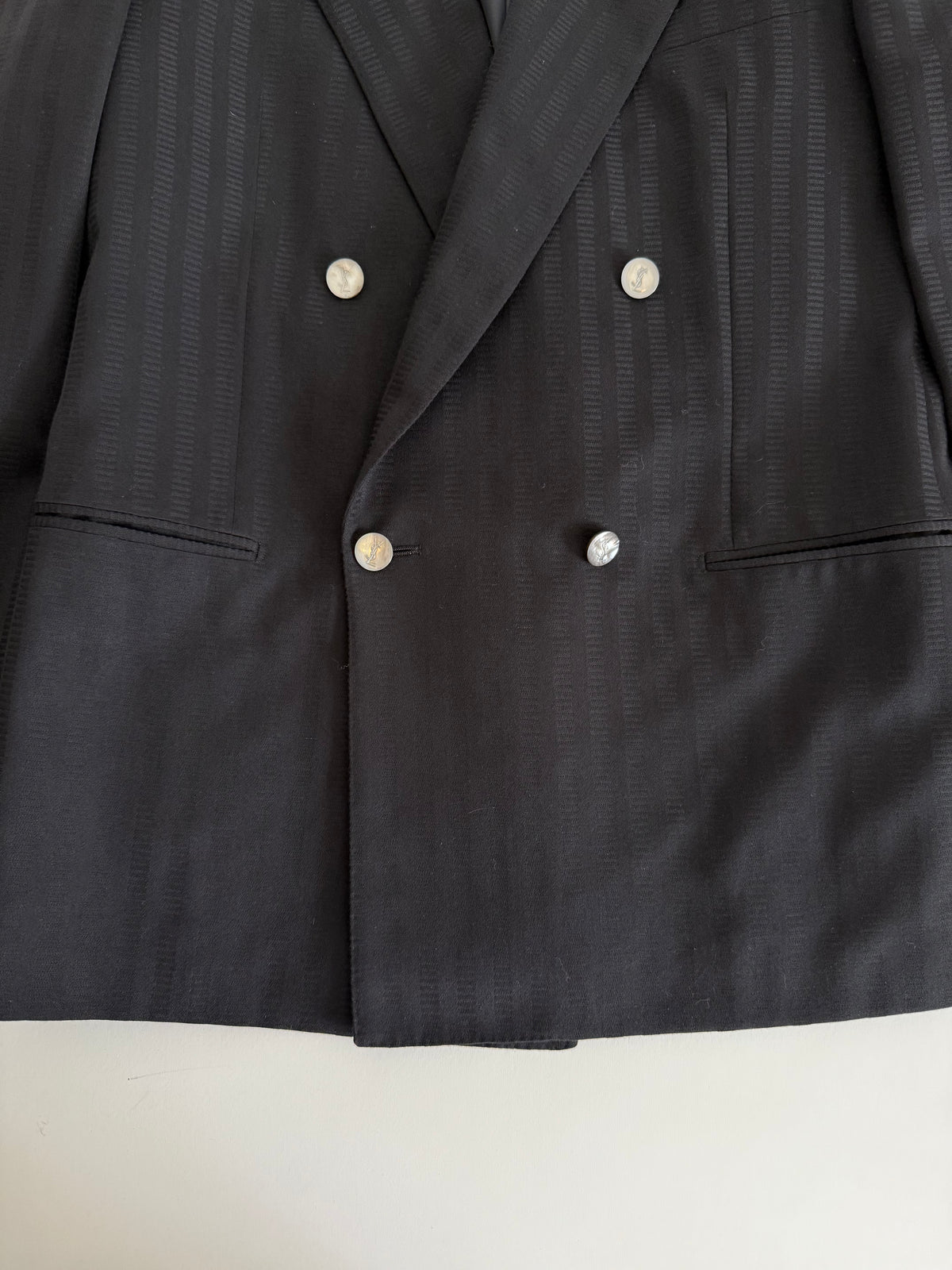 Rare Yves Saint Laurent black blazer jacket 90s