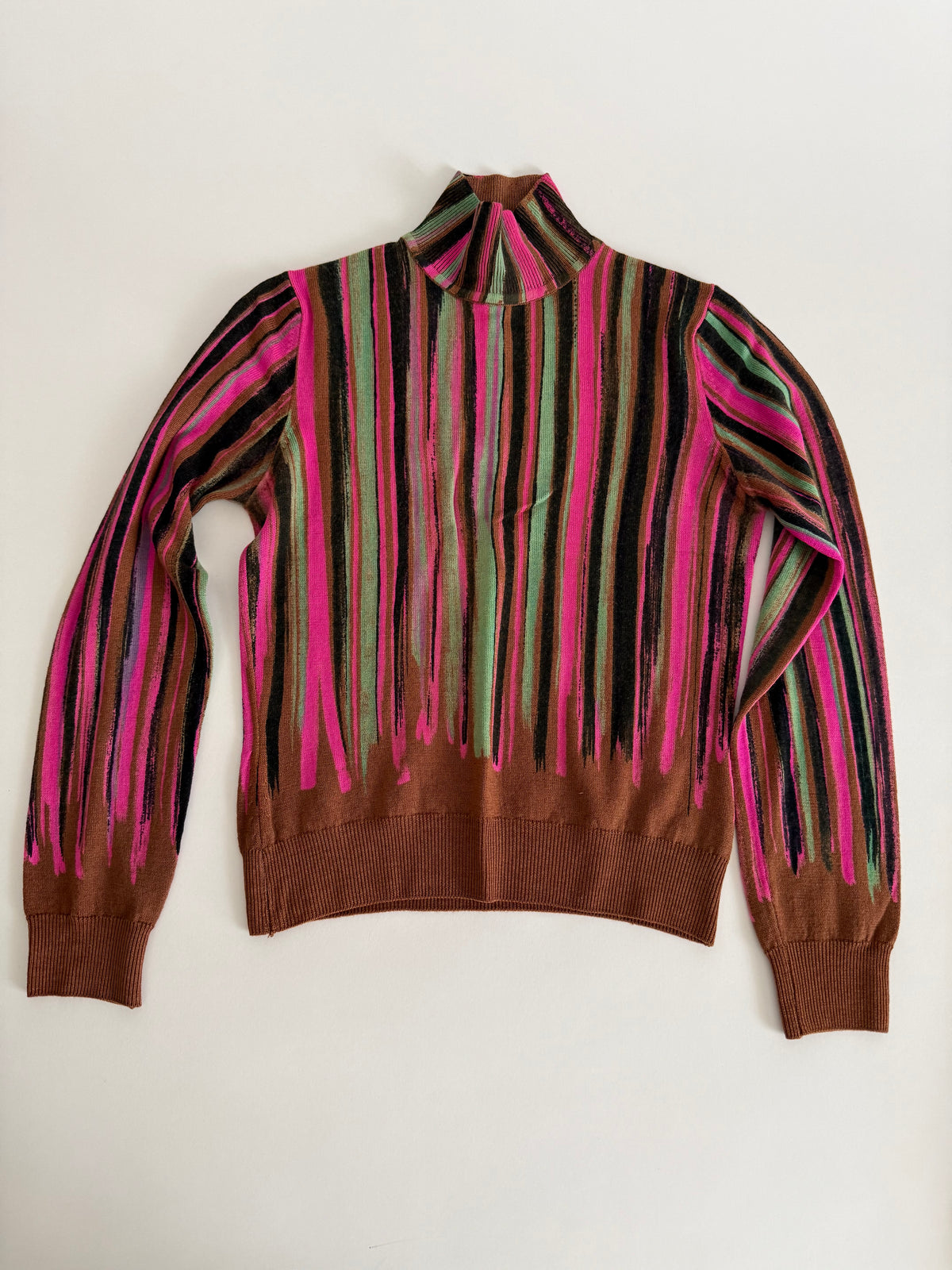 Gianni Versace FW 2001 Runway turtleneck sweater