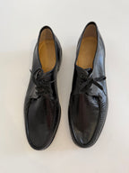 Classic men black shoes