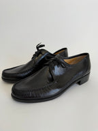 Classic men black shoes