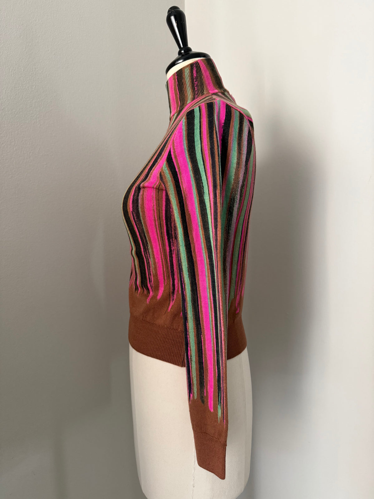 Gianni Versace FW 2001 Runway turtleneck sweater
