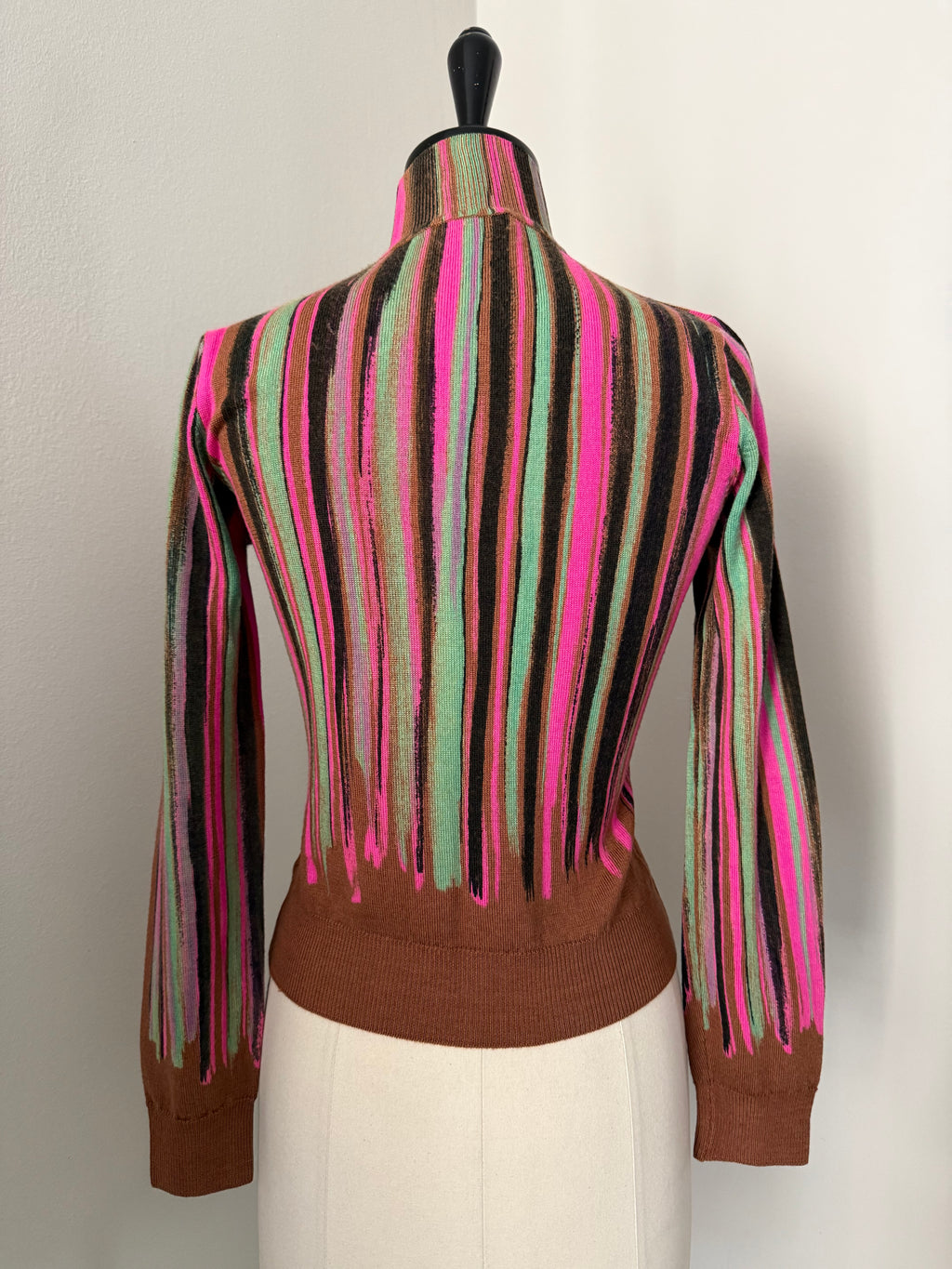 Gianni Versace FW 2001 Runway turtleneck sweater
