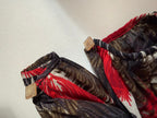 Gianni Versace FW 2001 silk feathers shirt