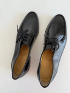 Classic men black shoes