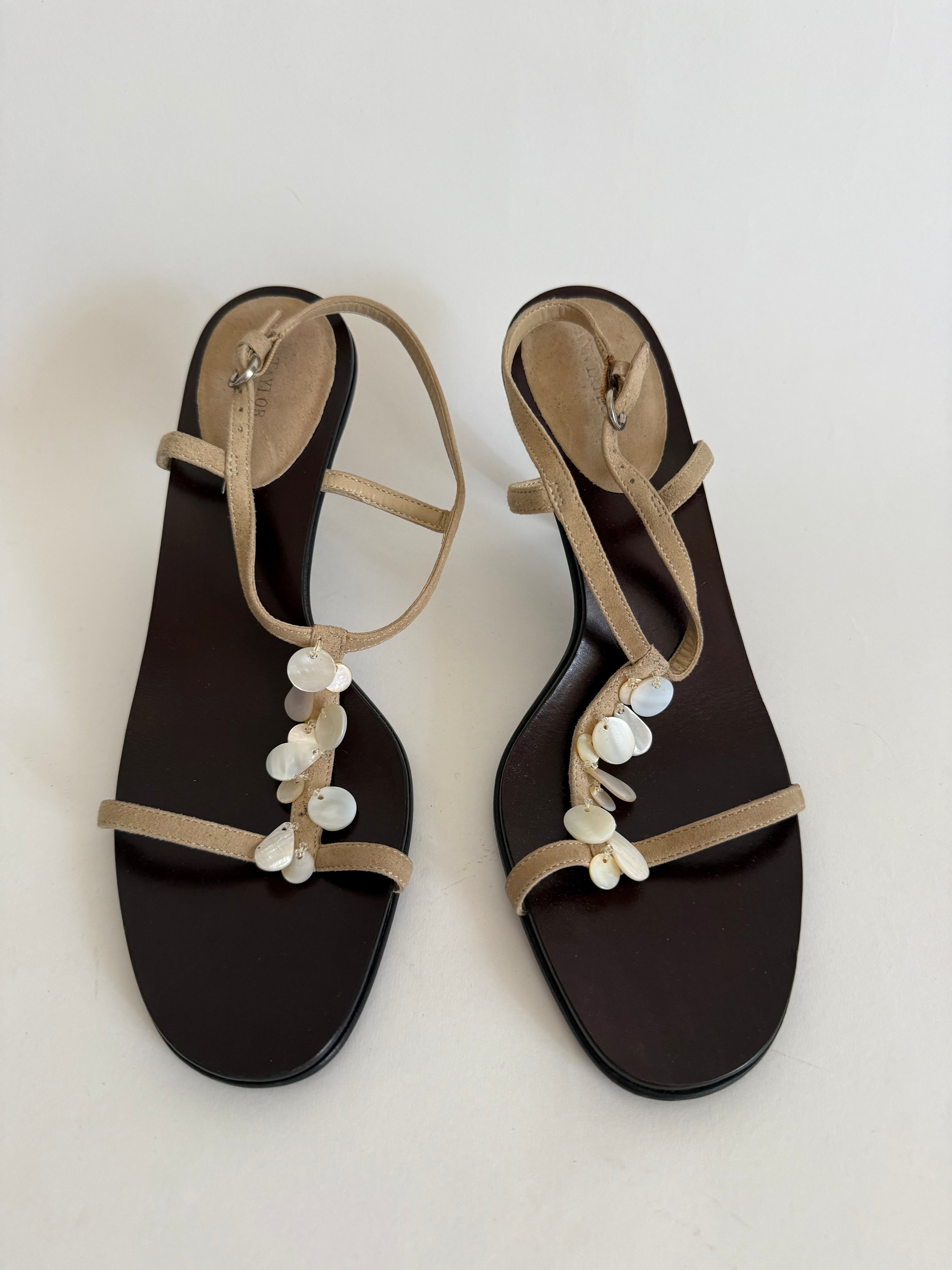 Ann Taylor sandals 90s