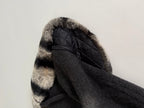 Blumarine FW 2003 cardigan wool fur collar