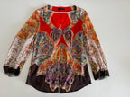 Roberto Cavalli SS 2008 multicolor shirt