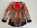 Roberto Cavalli SS 2008 multicolor shirt