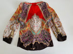 Roberto Cavalli SS 2008 multicolor shirt