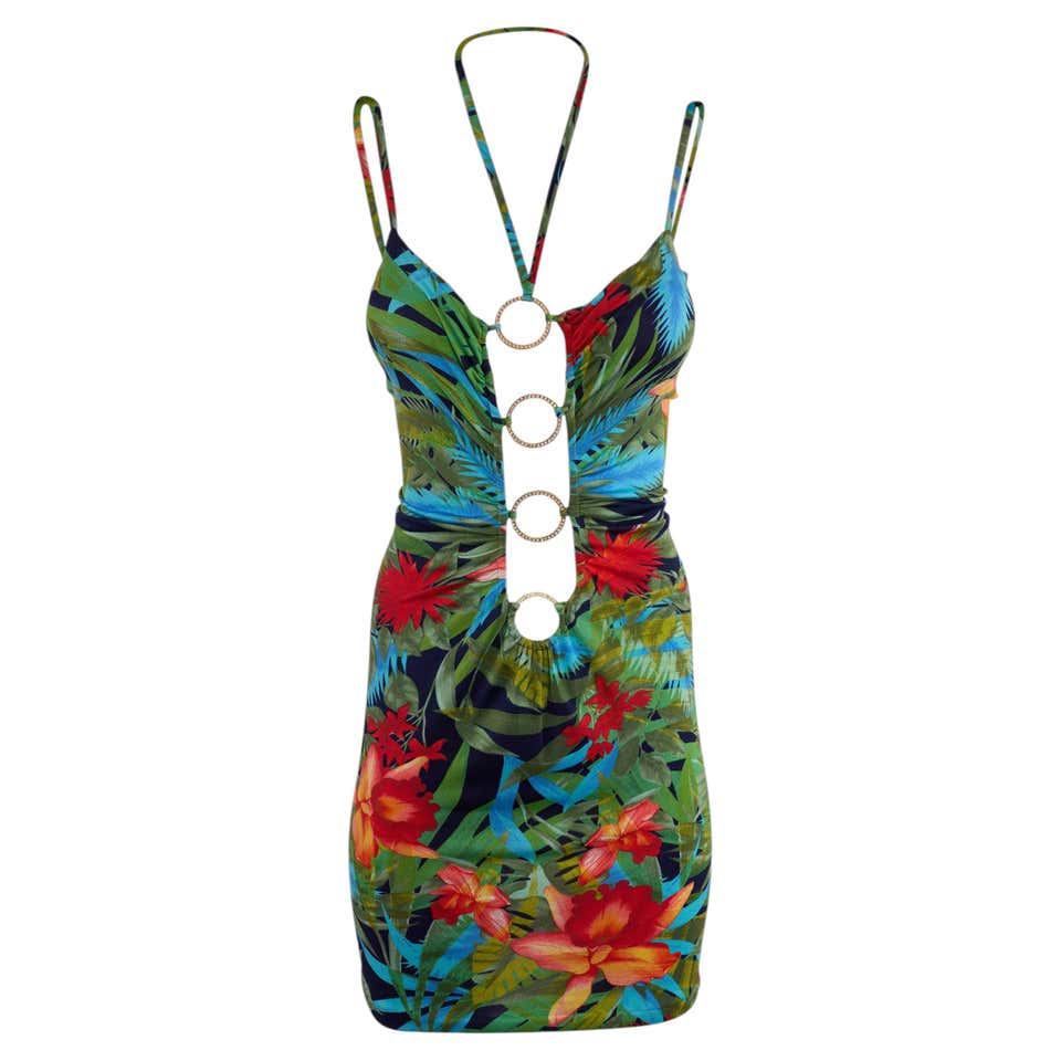 Dolce & Gabbana SS 2005 Runway tropical print