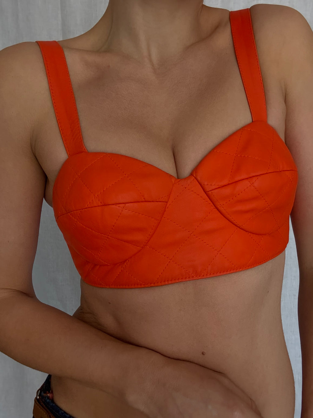 Moschino Couture 90s crop top