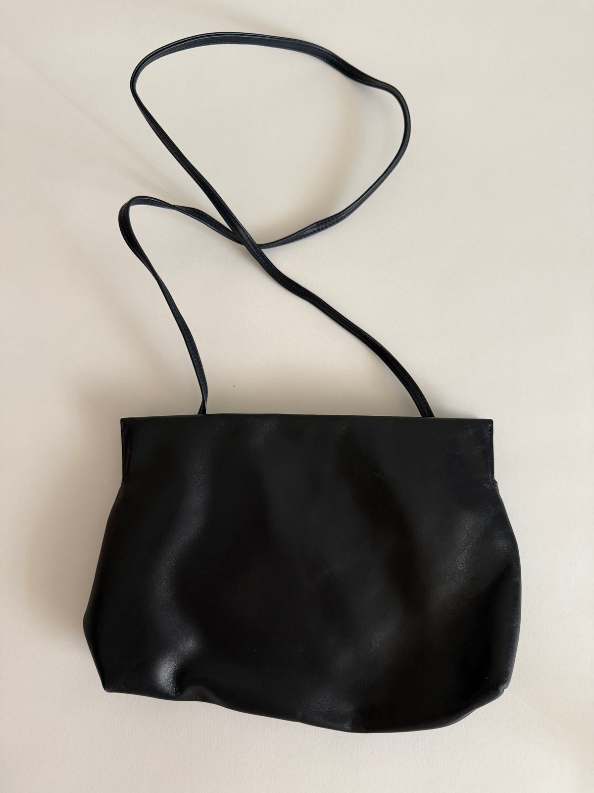 Ferragamo blue shoulder bag 90s