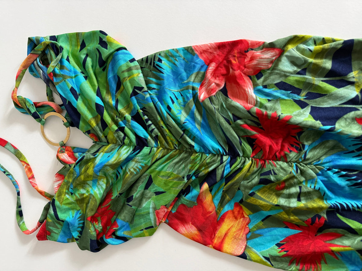 Dolce & Gabbana SS 2005 Runway tropical print