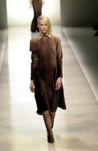 Chloé F/W 2001 velvet boots