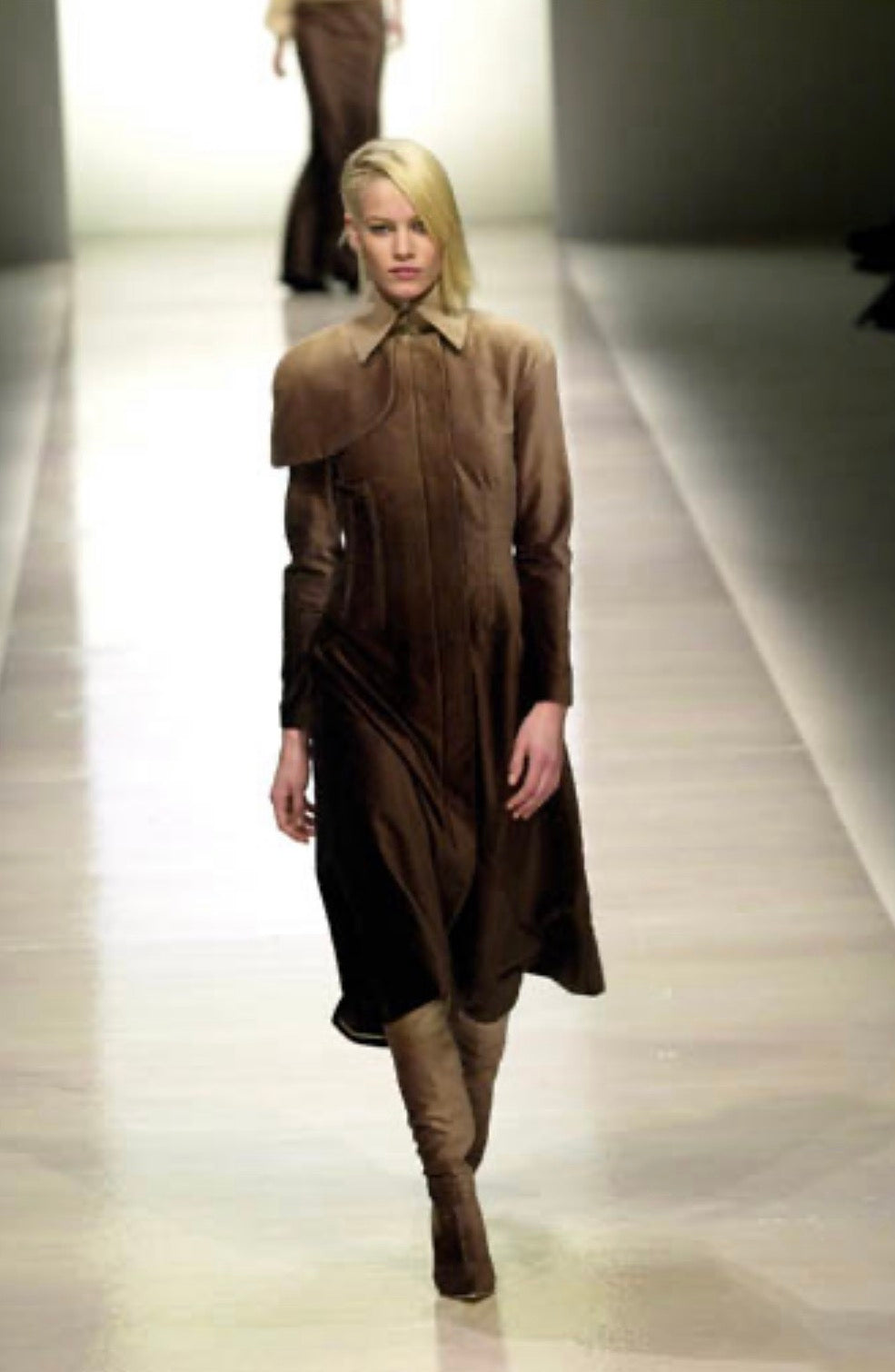 Chloé F/W 2001 velvet boots