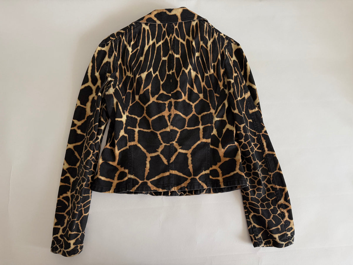Roberto Cavalli FW 2000 Runway giraffe set