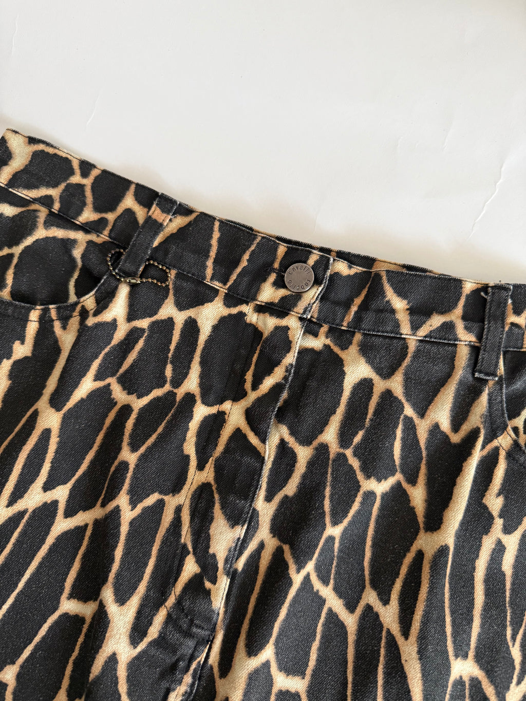 Roberto Cavalli FW 2000 Runway giraffe set