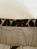 Roberto Cavalli FW 2000 Runway giraffe set