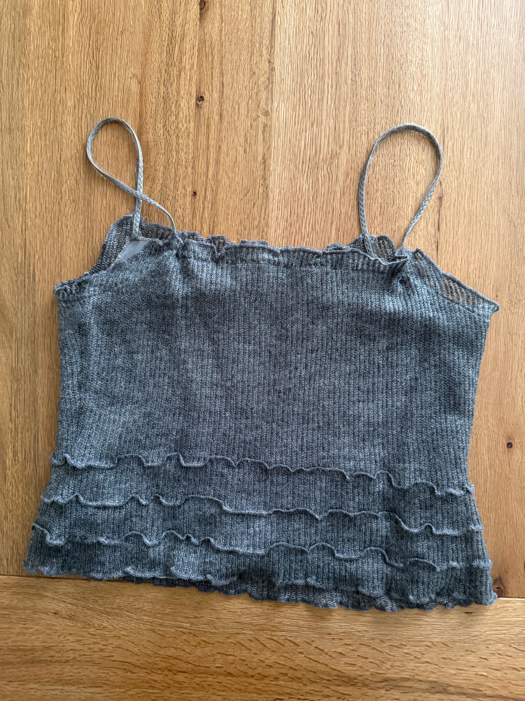 Moschino gray wool top vintage