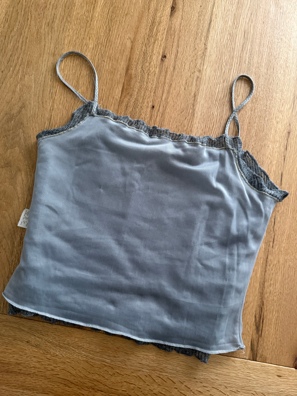 Moschino gray wool top vintage