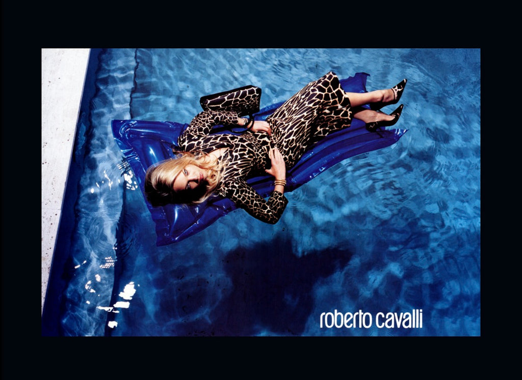 Roberto Cavalli FW 2000 Runway giraffe set