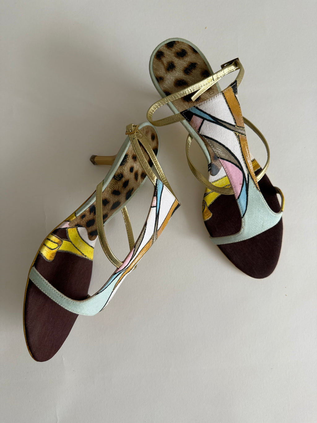 Rare Roberto Cavalli SS 2004 sandals