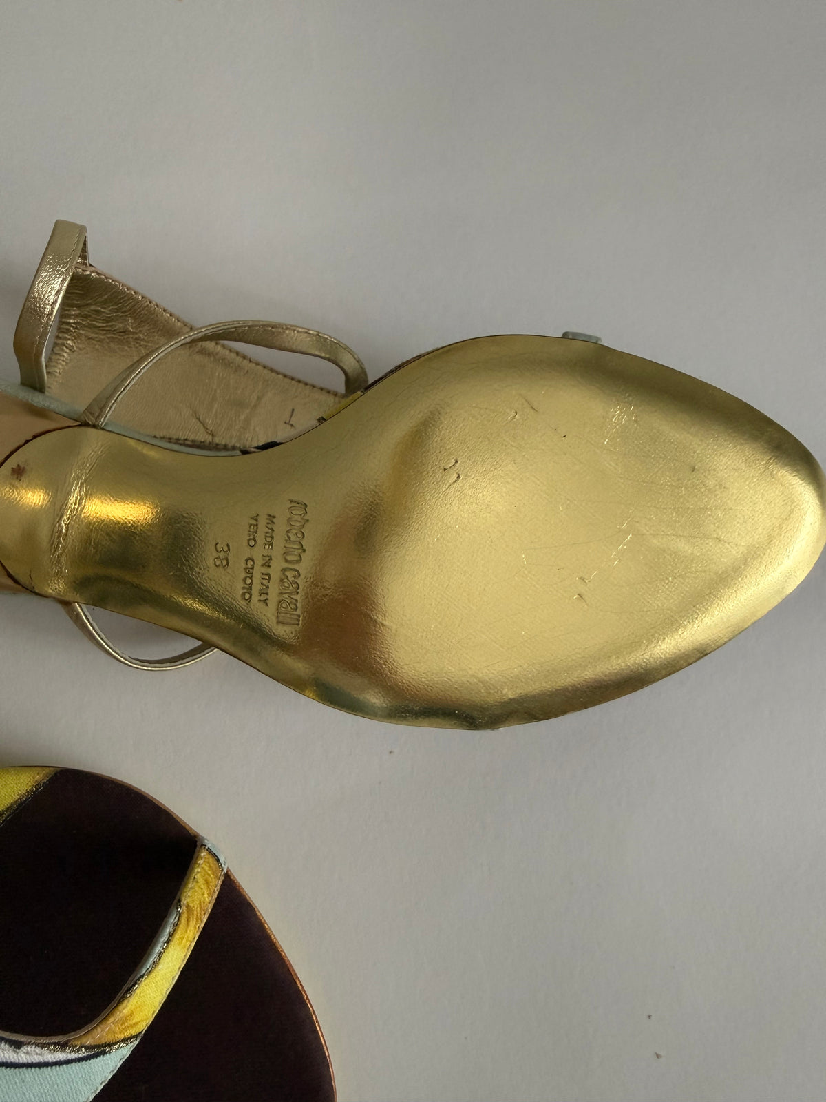 Rare Roberto Cavalli SS 2004 sandals