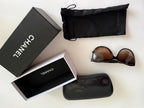 Chanel 5281-Q cat eye bow sunglasses