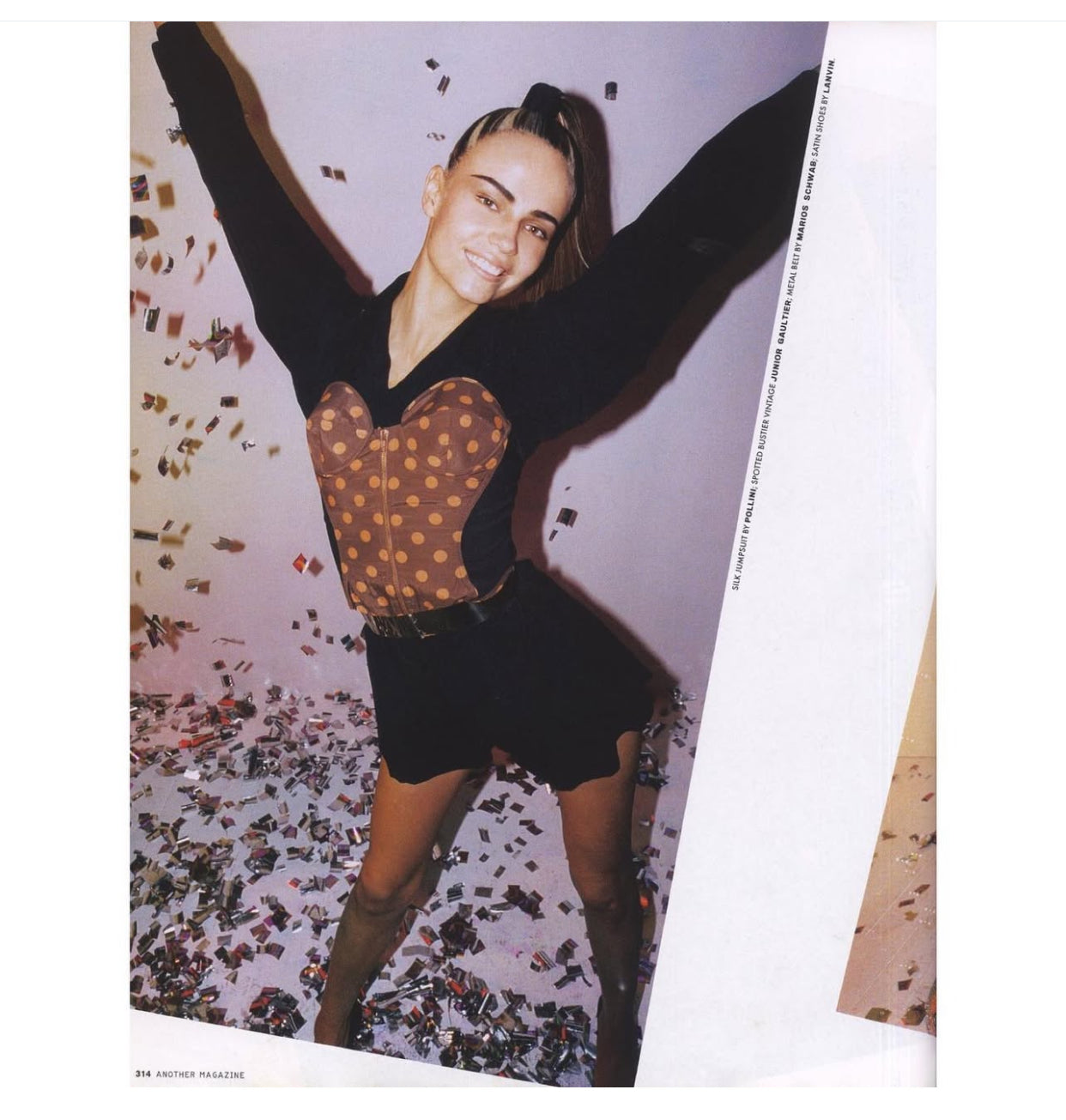 Rare Junior Gaultier bustier S/S 1991