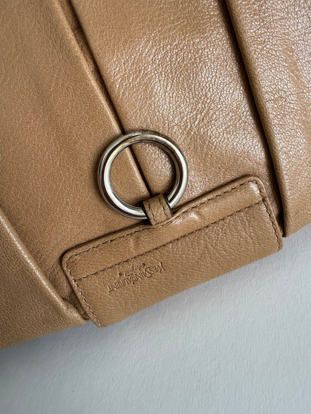 Yves Saint Laurent Black Lips of Dali Clutch YSL 2003 Tom Ford Era