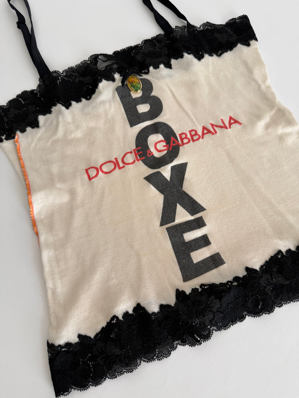 2001 Dolce & Gabbana "Boxe" top
