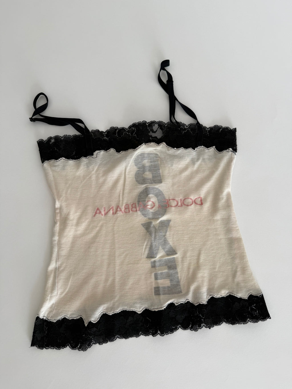 2001 Dolce & Gabbana "Boxe" top