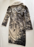Roberto Cavalli FW 1999 coat cow animal print
