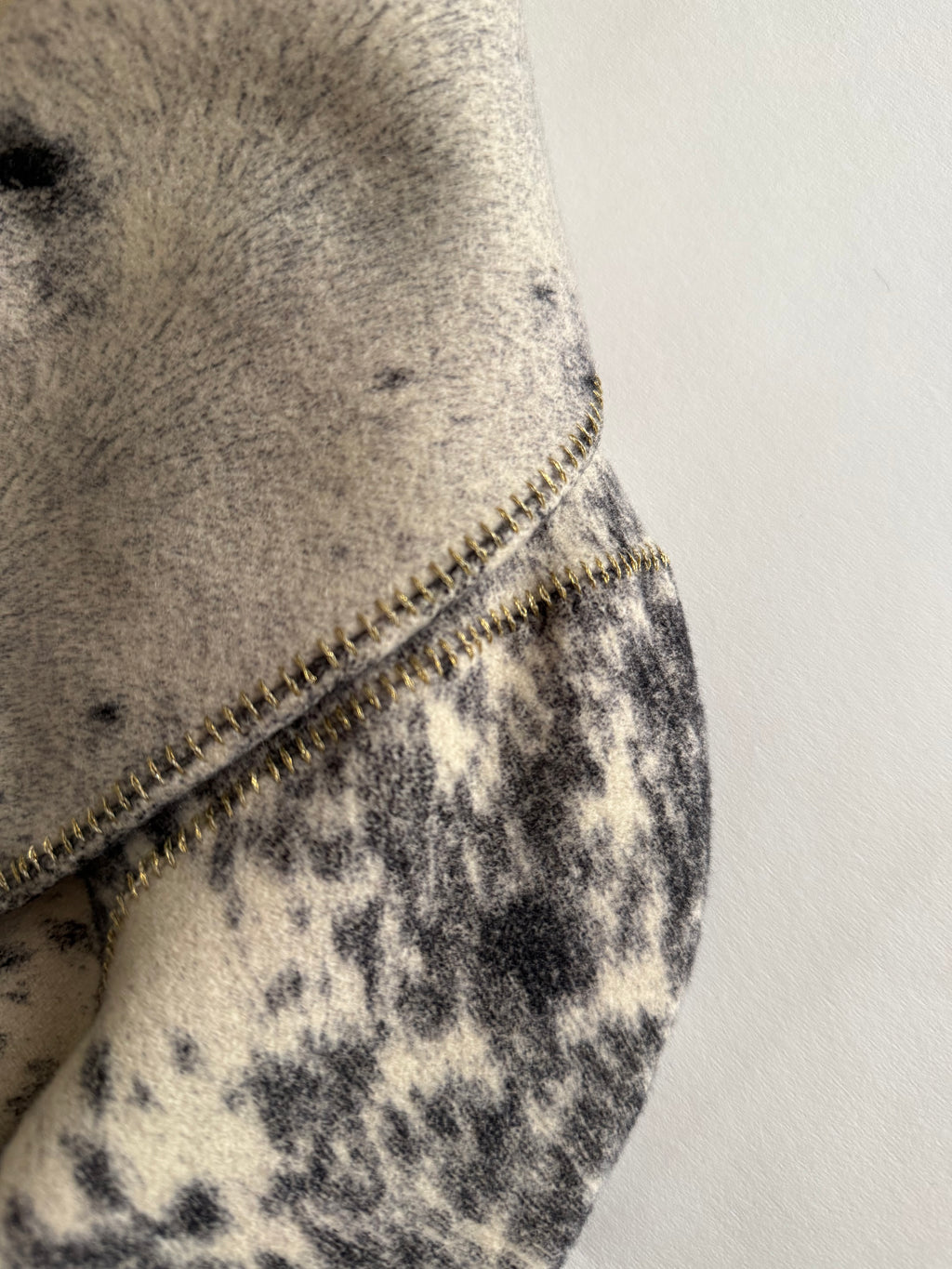Roberto Cavalli FW 1999 coat cow animal print