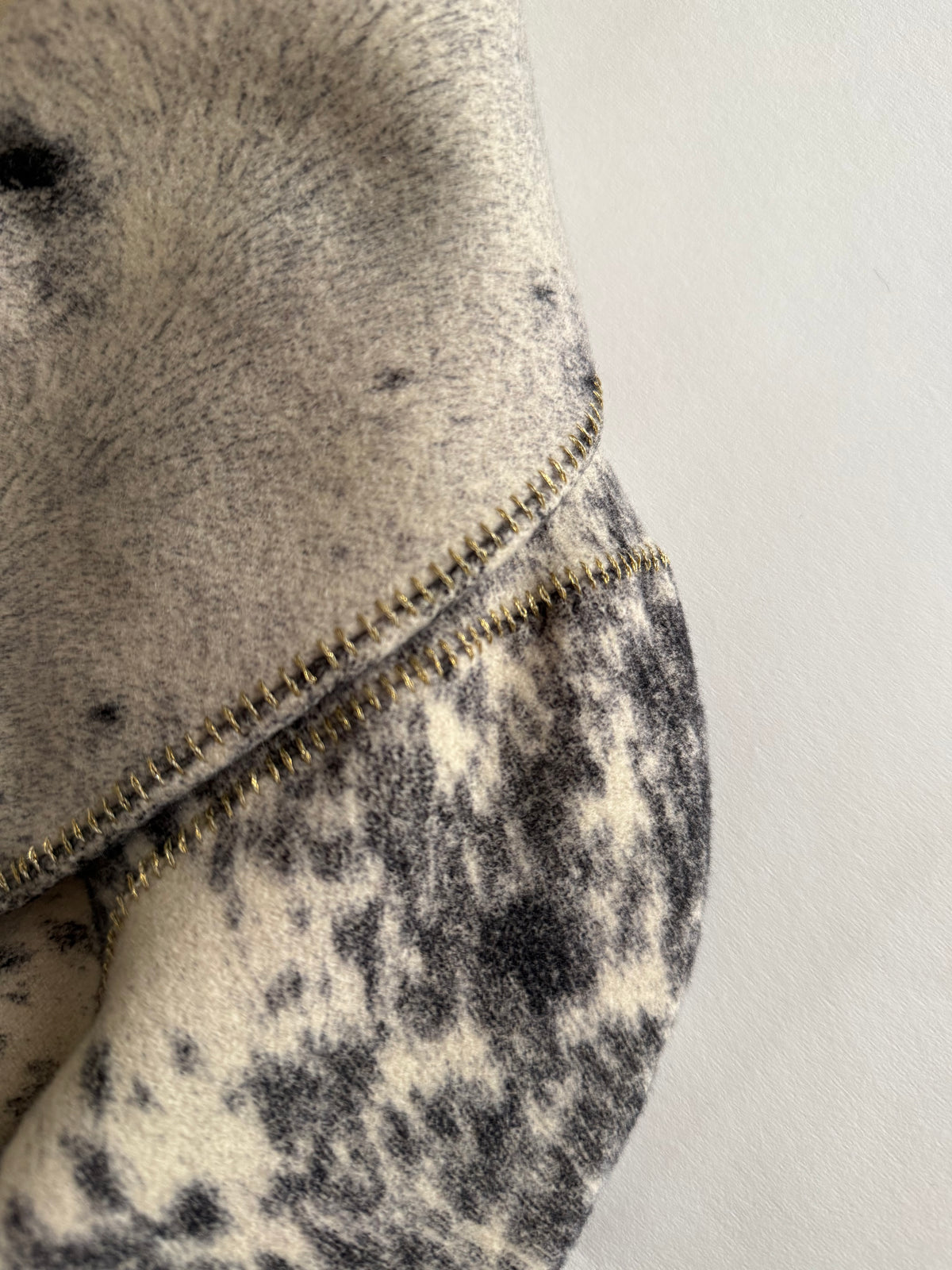 Roberto Cavalli FW 1999 coat cow animal print