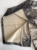 Roberto Cavalli FW 1999 coat cow animal print