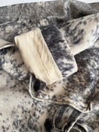 Roberto Cavalli FW 1999 coat cow animal print