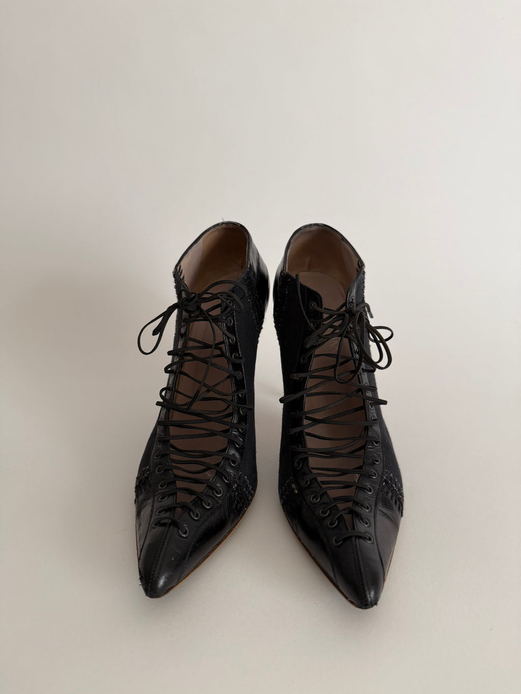 Gianni Versace S/S 2002 ankle boots
