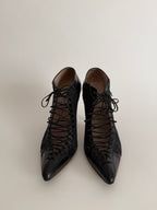 Gianni Versace S/S 2002 ankle boots