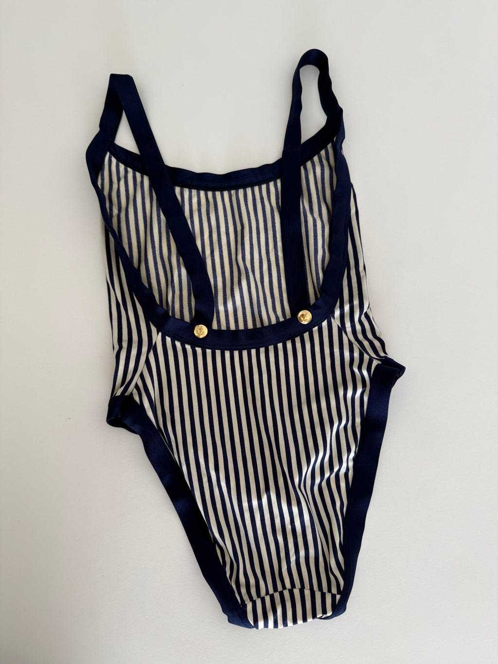 Vintage designer Vintage sailor's one-piece swimsuit One piece swimsuit Emilia Archive Vintage