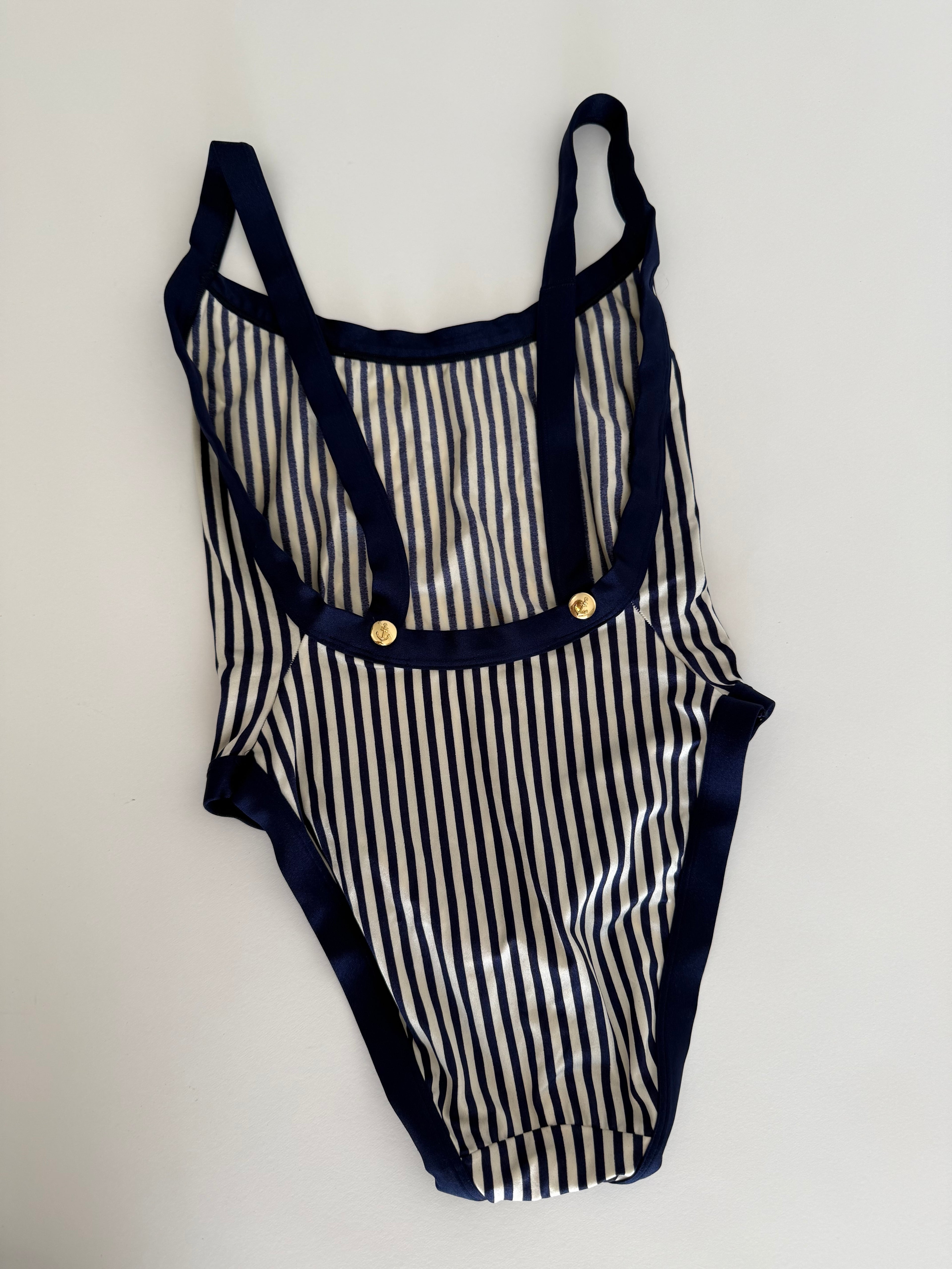 Vintage sailor's one-piece swimsuit