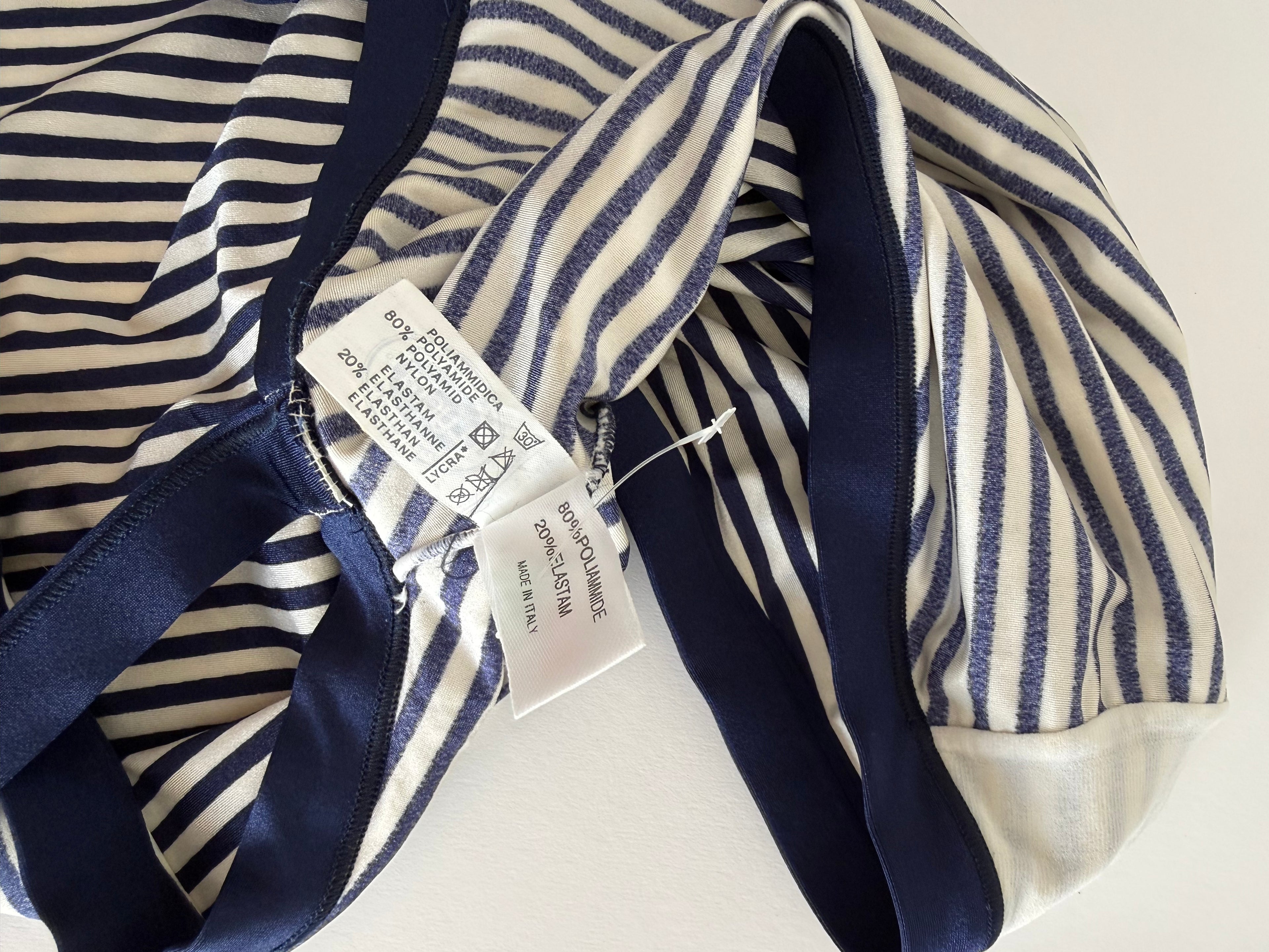 Vintage designer Vintage sailor's one-piece swimsuit One piece swimsuit Emilia Archive Vintage